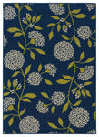 Oriental Weavers Caspian 8327L Floral Area Rug, Blue/Green, 5'3"x7'6"