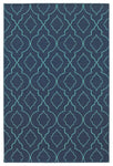 Oriental Weavers Meridian 7541B Lattice Area Rug, Navy/Blue, 5'3"x7'6"
