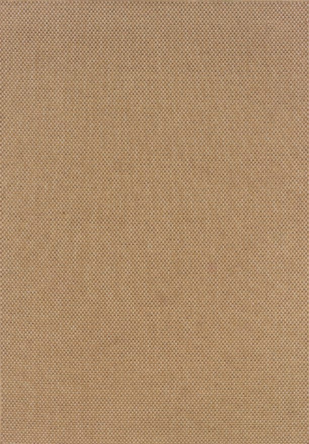 Oriental Weavers Karavia Sand Solid 2160X Area Rug, Rectangular 2'5"x4'5"