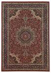 Oriental Weavers Ariana Red/Blue Oriental 116R3 Area Rug, Rectangular 2'x3'