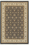 Oriental Weavers Masterpiece 1331B Area Rug, Navy/Ivory, 2'3"x10' Runner