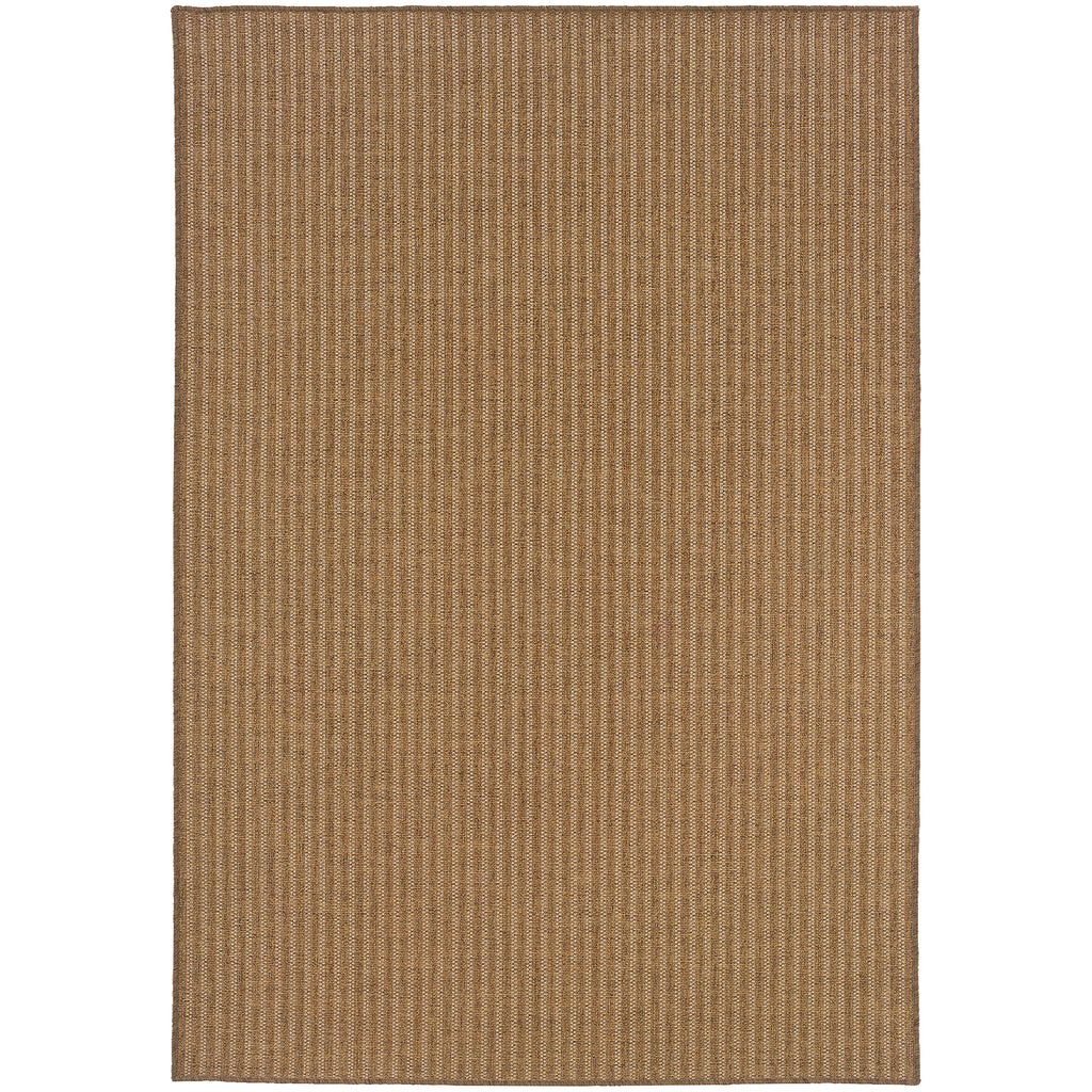Oriental Weavers Karavia Tan/Light Tan Stripe 550X3 Area Rug
