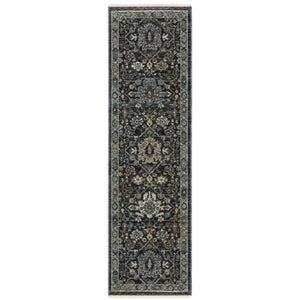 Aberdeen 533K1 Blue/Light Blue 2' x 3' Rug