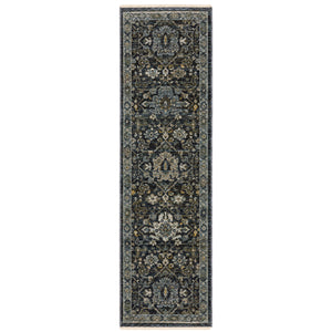 Aberdeen 533K1 Blue/Light Blue 2' x 3' Rug