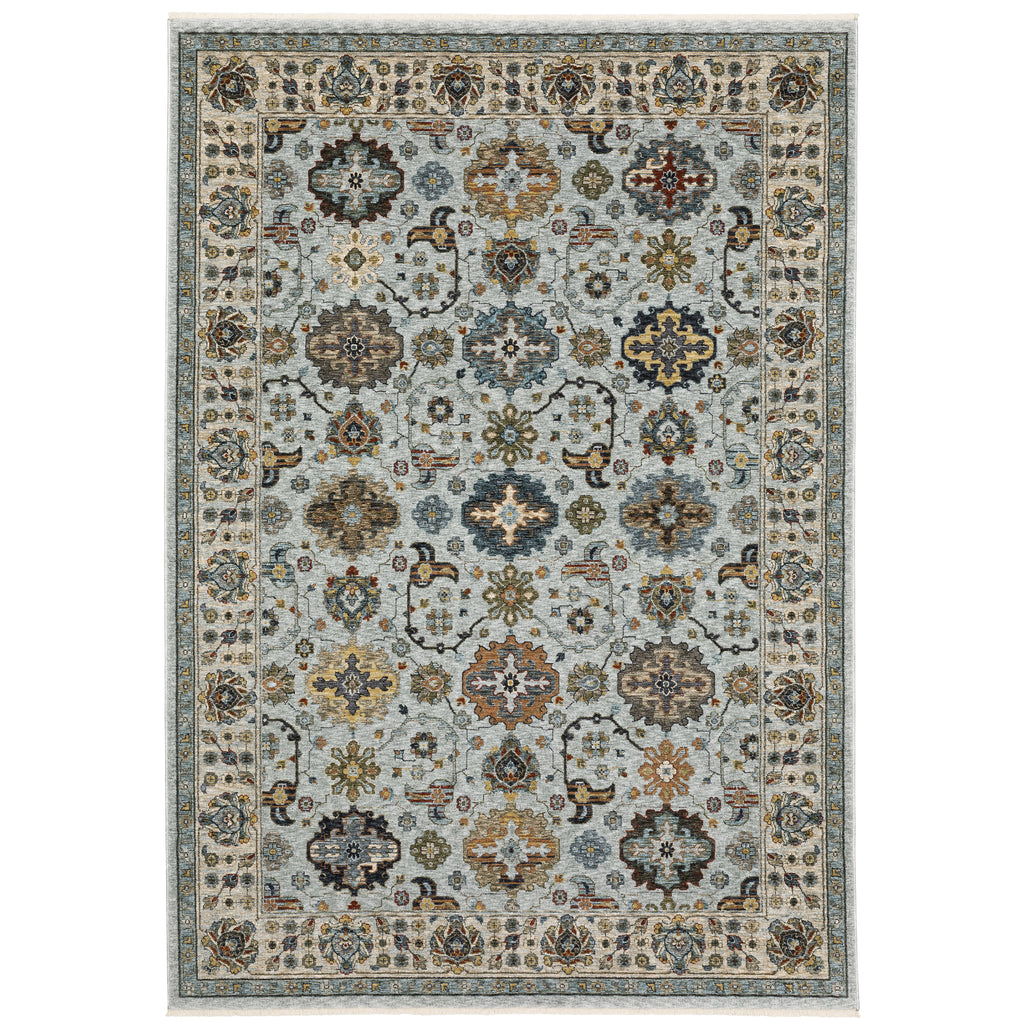 Aberdeen 561W1 Blue/Beige 2' x 3' Rug