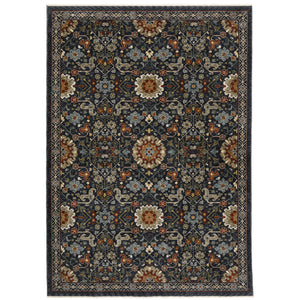 Aberdeen 006B1 Blue/Multi 2' x 3' Rug