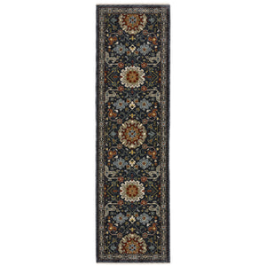 Aberdeen 006B1 Blue/Multi 2' x 3' Rug