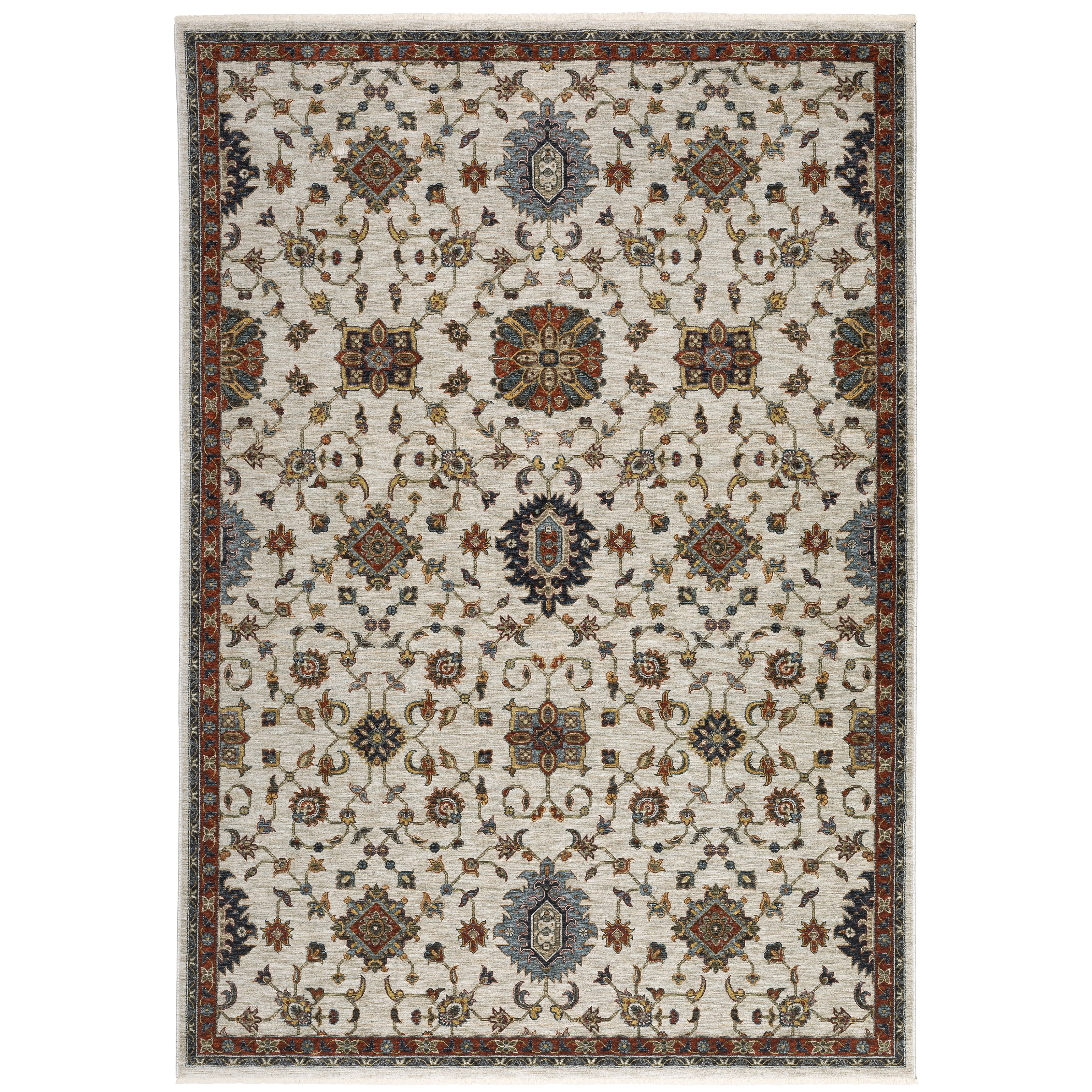 Aberdeen 751W1 Ivory/Multi 3'3" x 5' Rug