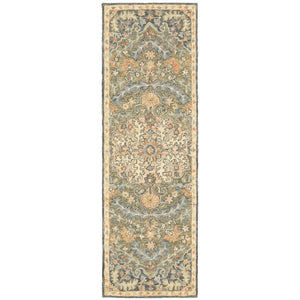 Alfresco 28401 Green/Blue 3'6" x 5'6" Rug