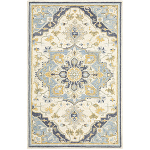 Alfresco 28402 Blue/Ivory 3'6" x 5'6" Rug