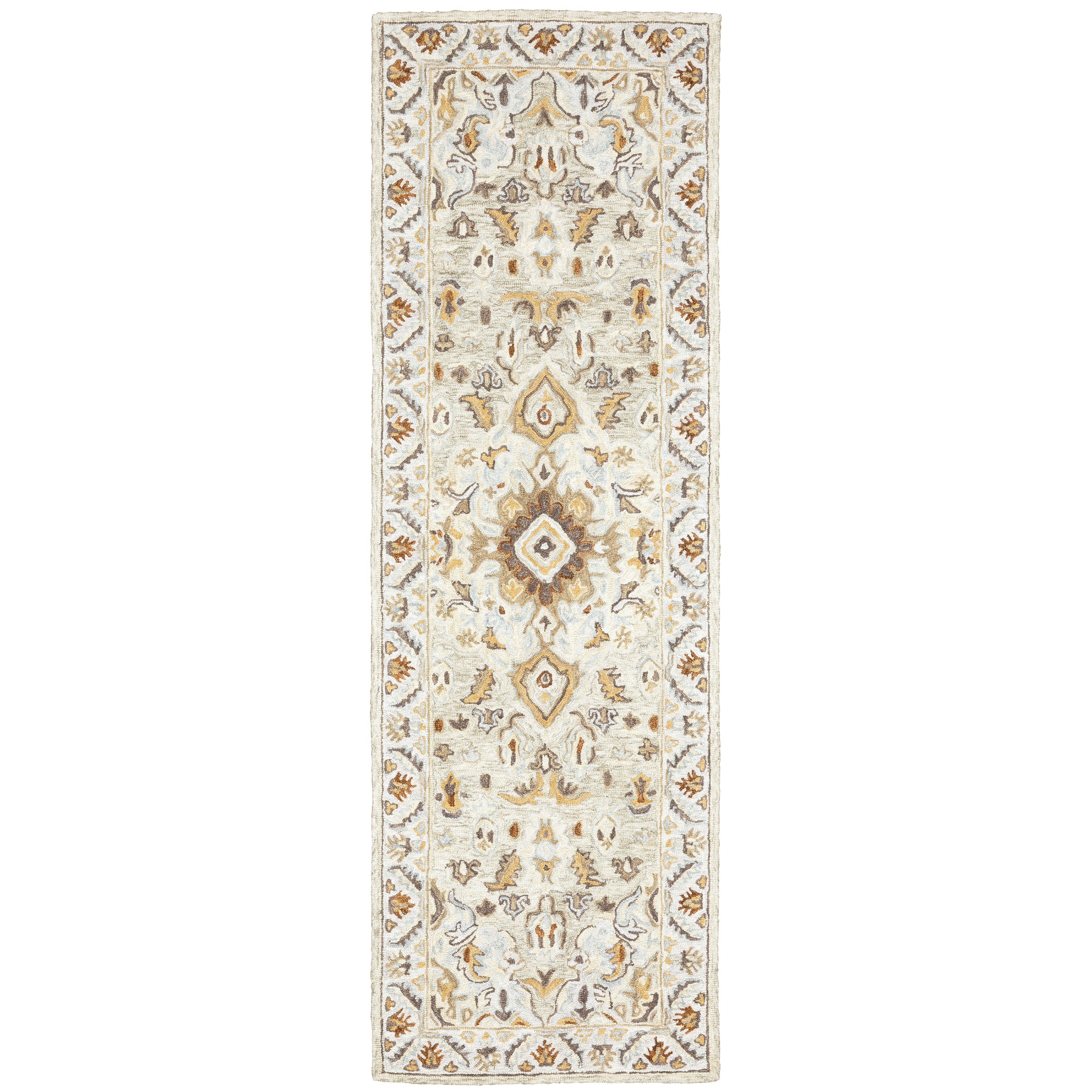 Alfresco 28403 Ivory/Beige 3'6" x 5'6" Rug