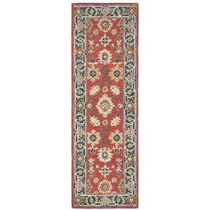 Alfresco 28404 Red/Blue 3'6" x 5'6" Rug