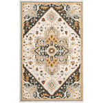 Alfresco 28407 Ivory/Charcoal 3'6" x 5'6" Rug