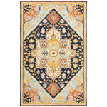 Alfresco 28408 Navy/Rust 8' x 10' Rug