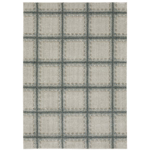 Alton 092E9 Grey/Teal 3'3" x 5' Rug