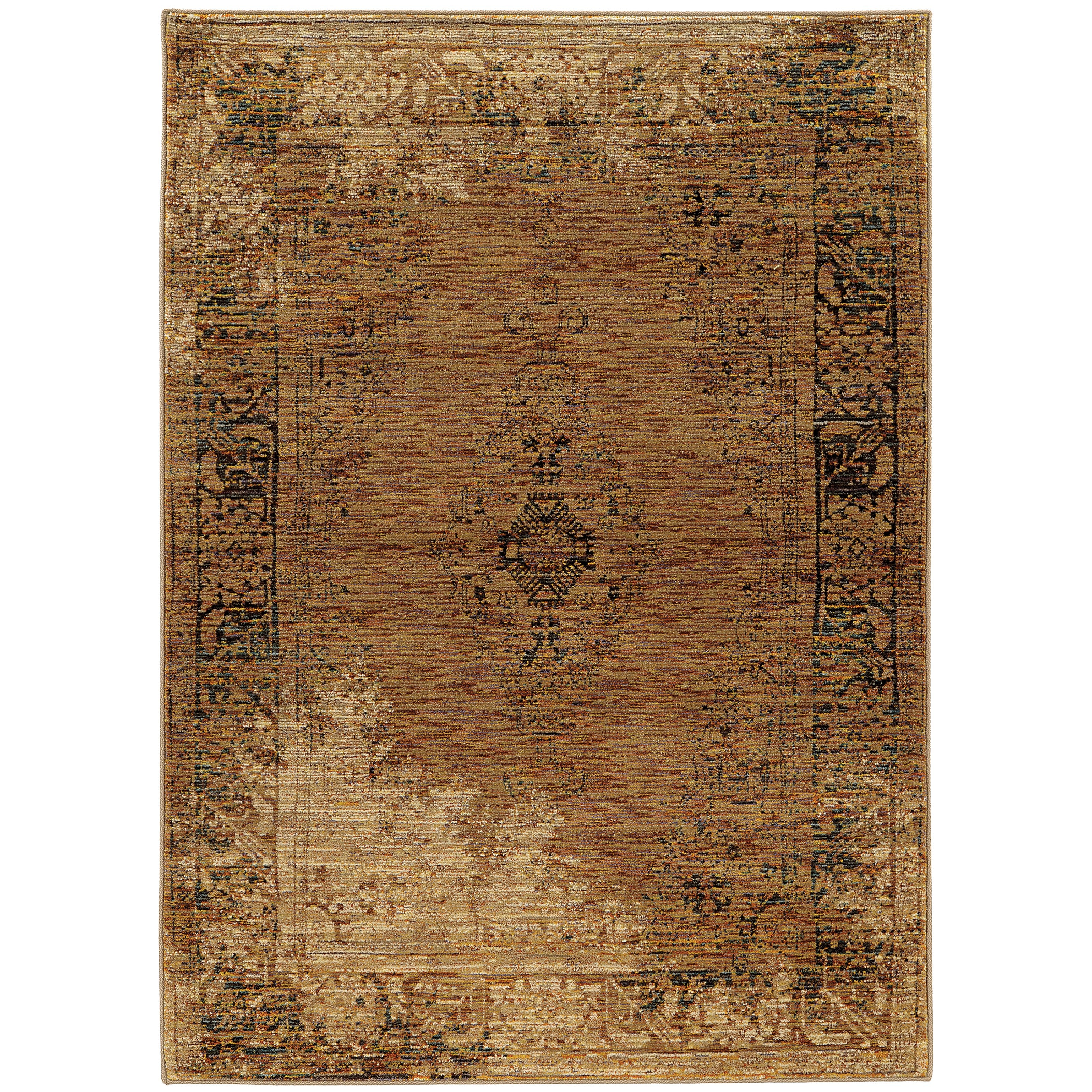 Andorra 6845D Gold/Brown 10' x 13'2" Rug