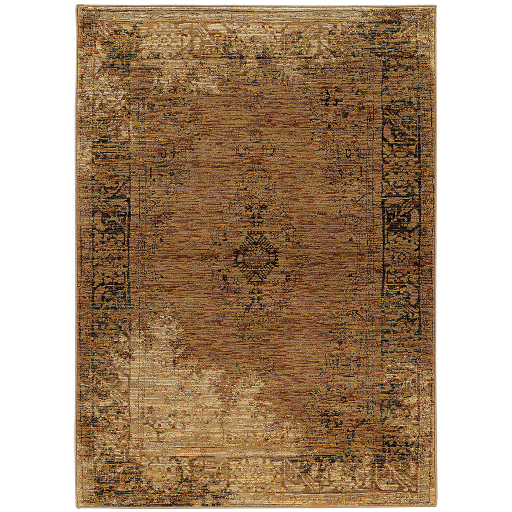 Andorra 6845D Gold/Brown 10' x 13'2" Rug
