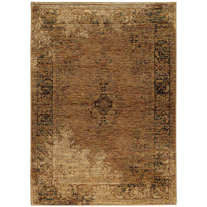 Andorra 6845D Gold/Brown 10' x 13'2" Rug