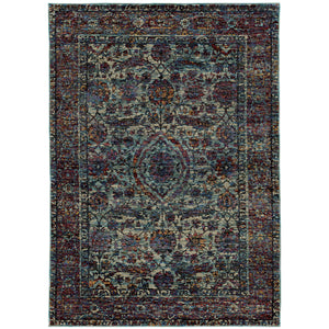 Andorra 6846B Blue/Purple 10' x 13'2" Rug