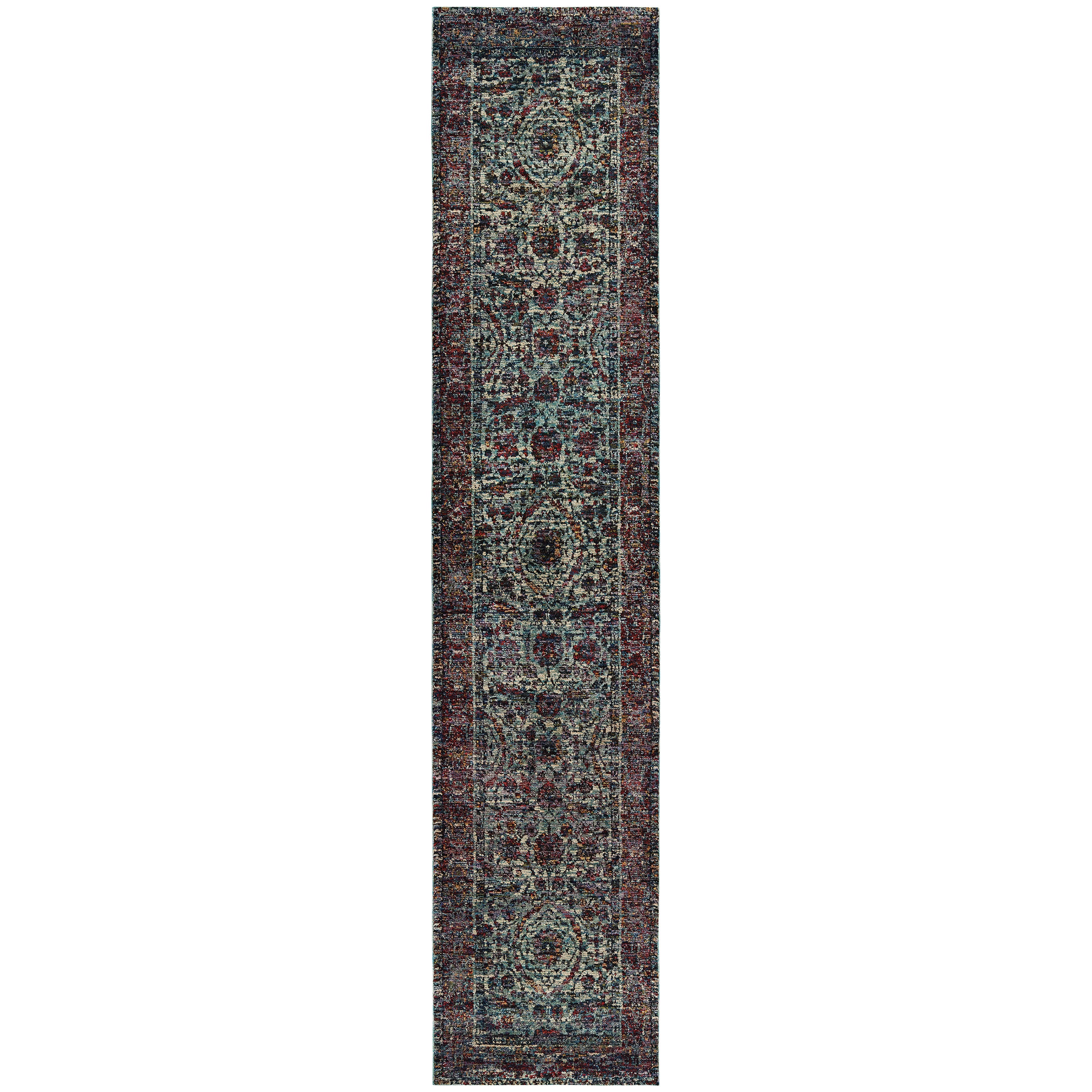 Andorra 6846B Blue/Purple 10' x 13'2" Rug