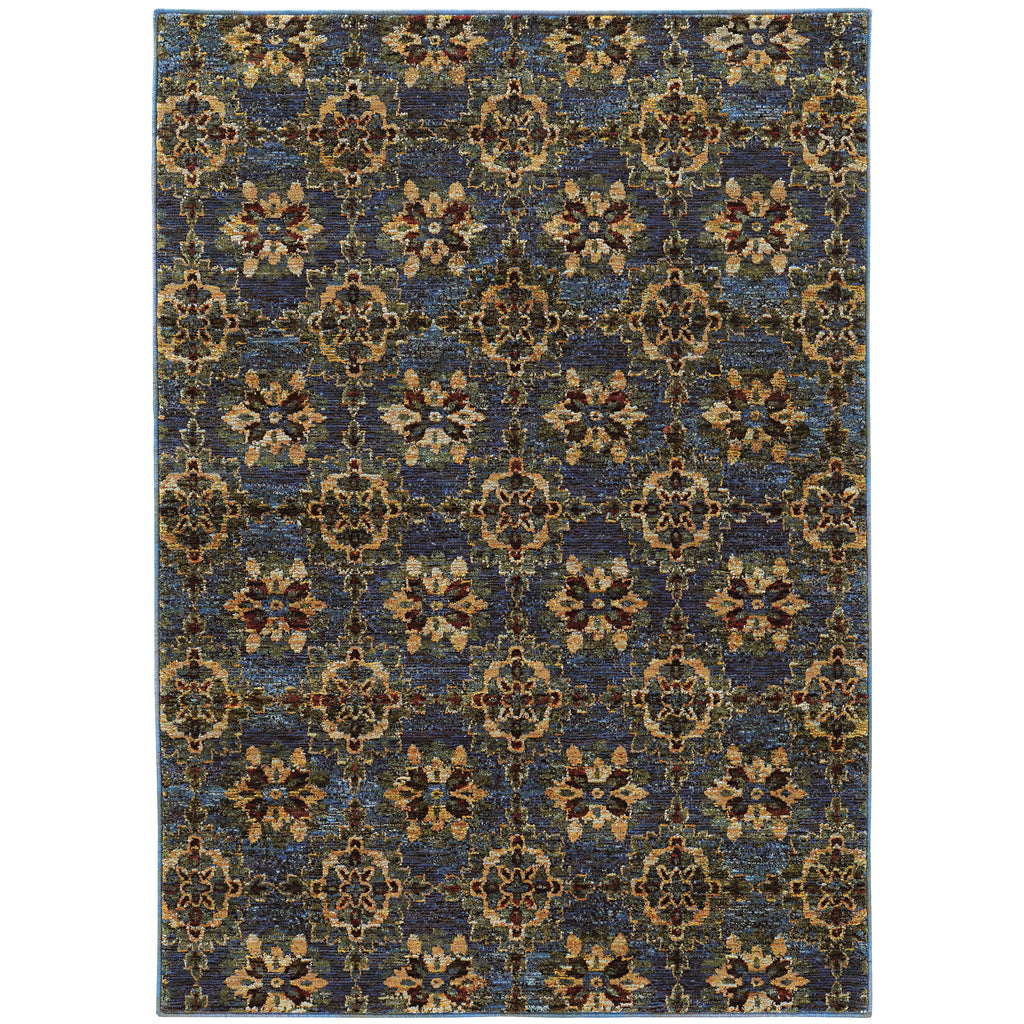 Andorra 6883C Blue/Gold 10' x 13'2" Rug