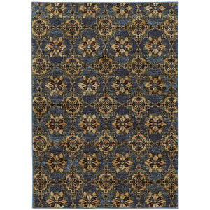 Andorra 6883C Blue/Gold 10' x 13'2" Rug