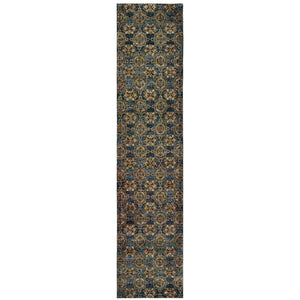 Andorra 6883C Blue/Gold 10' x 13'2" Rug