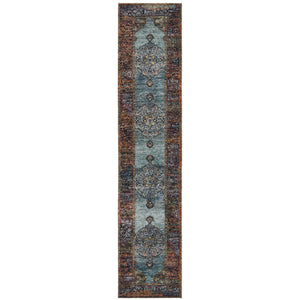 Andorra 7139A Blue/Multi 10' x 13'2" Rug