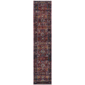 Andorra 7153A Red/Purple 10' x 13'2" Rug