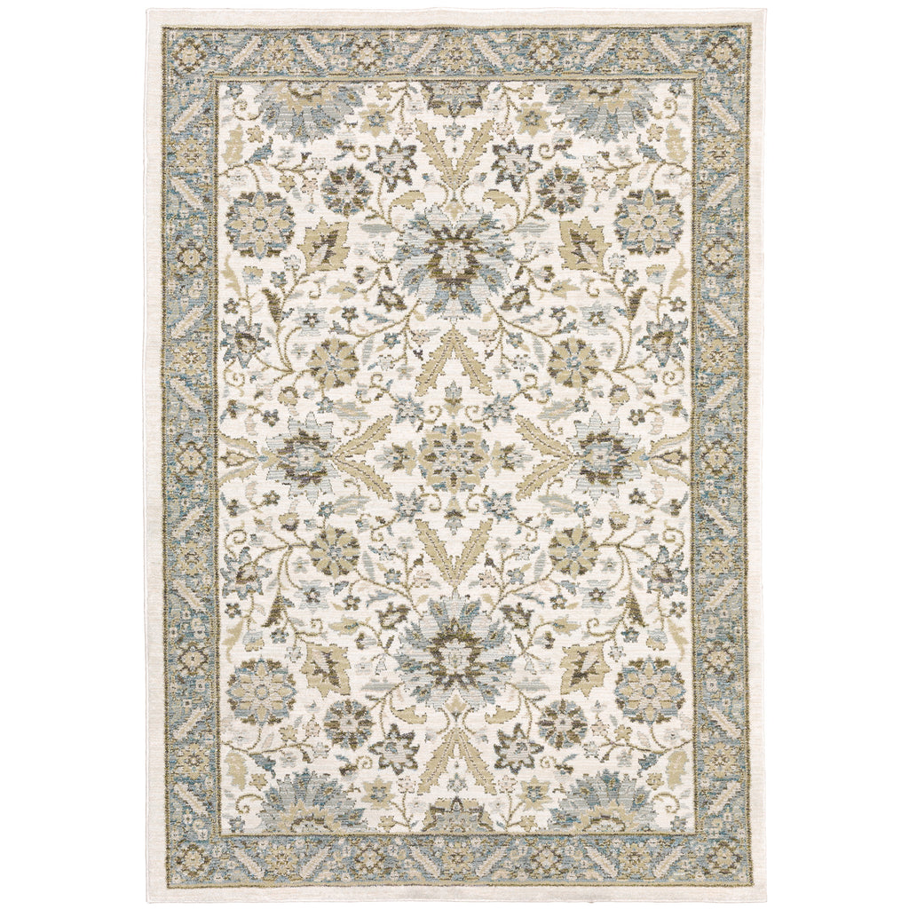 Andorra 8918I Stone/Ivory 1'10" x 3'2" Rug