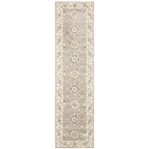 Andorra 8929H Grey/Ivory 1'10" x 3'2" Rug