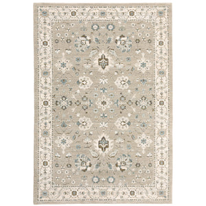 Andorra 8930L Beige/Ivory 1'10" x 3'2" Rug