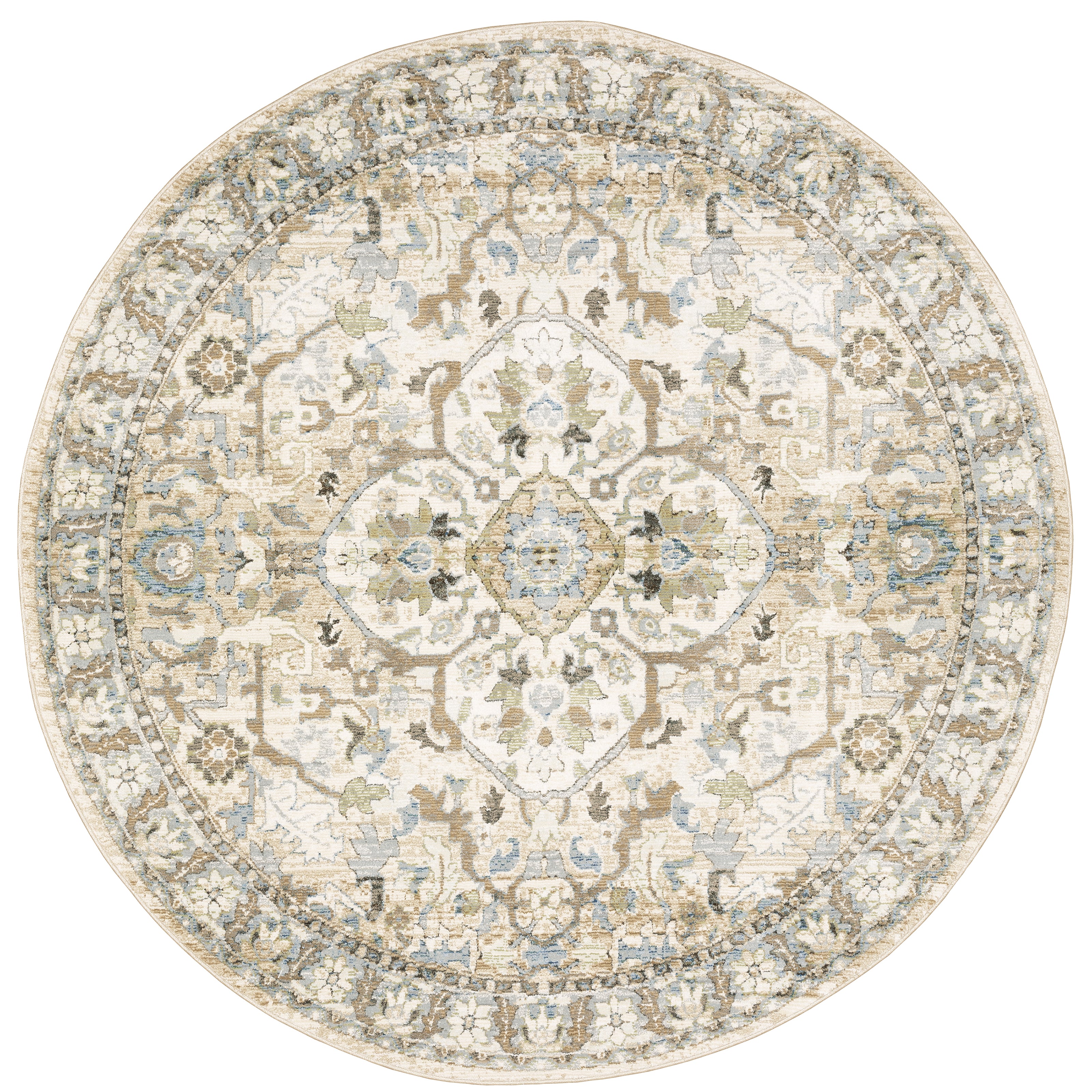 Andorra 9818G Beige/Ivory 1'10" x 3'2" Rug