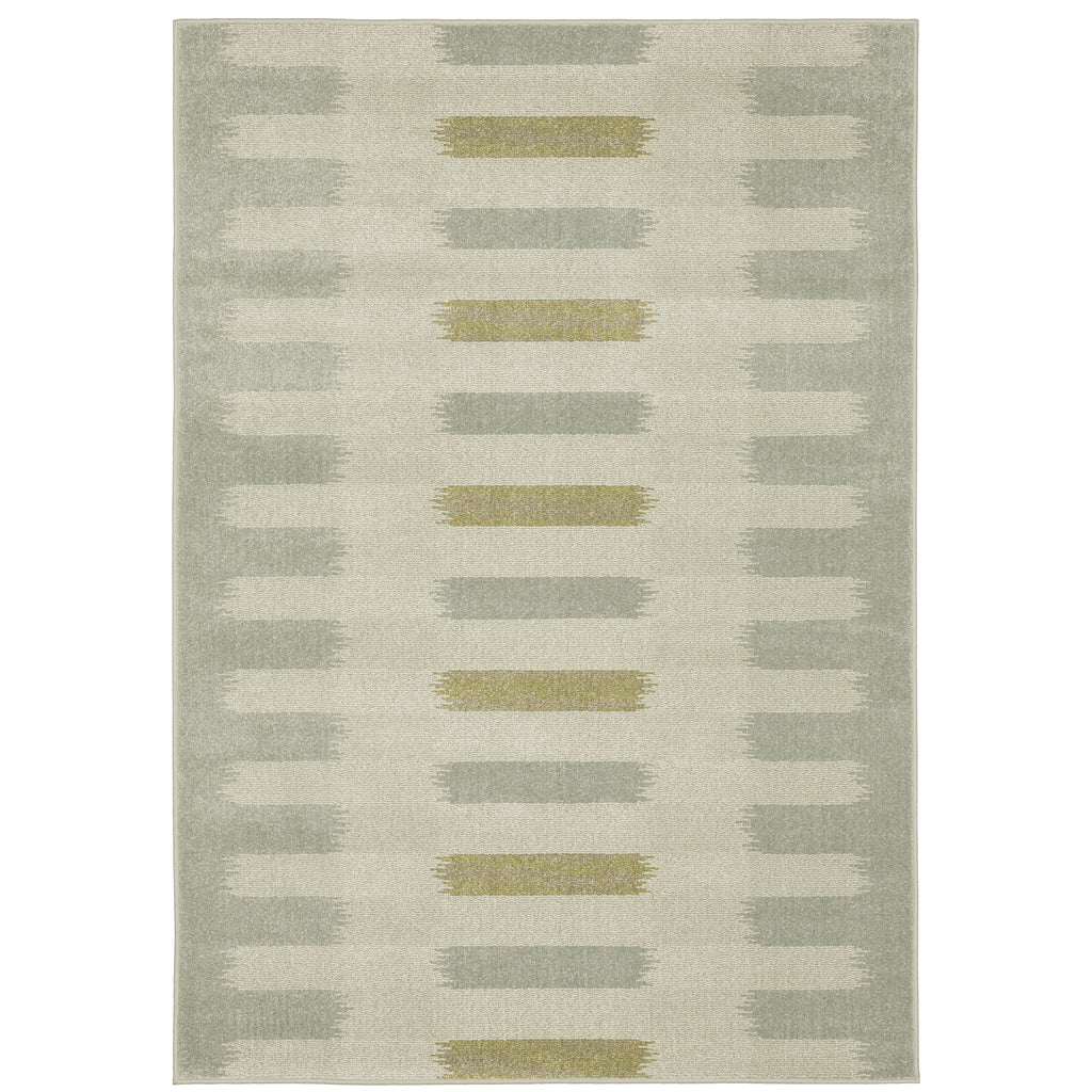 Branson Br09A Beige/Grey 3'3" x 5' Rug