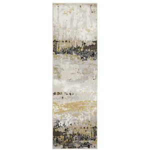 Caravan 2061X Grey/Gold 7'10" x 10'10" Rug