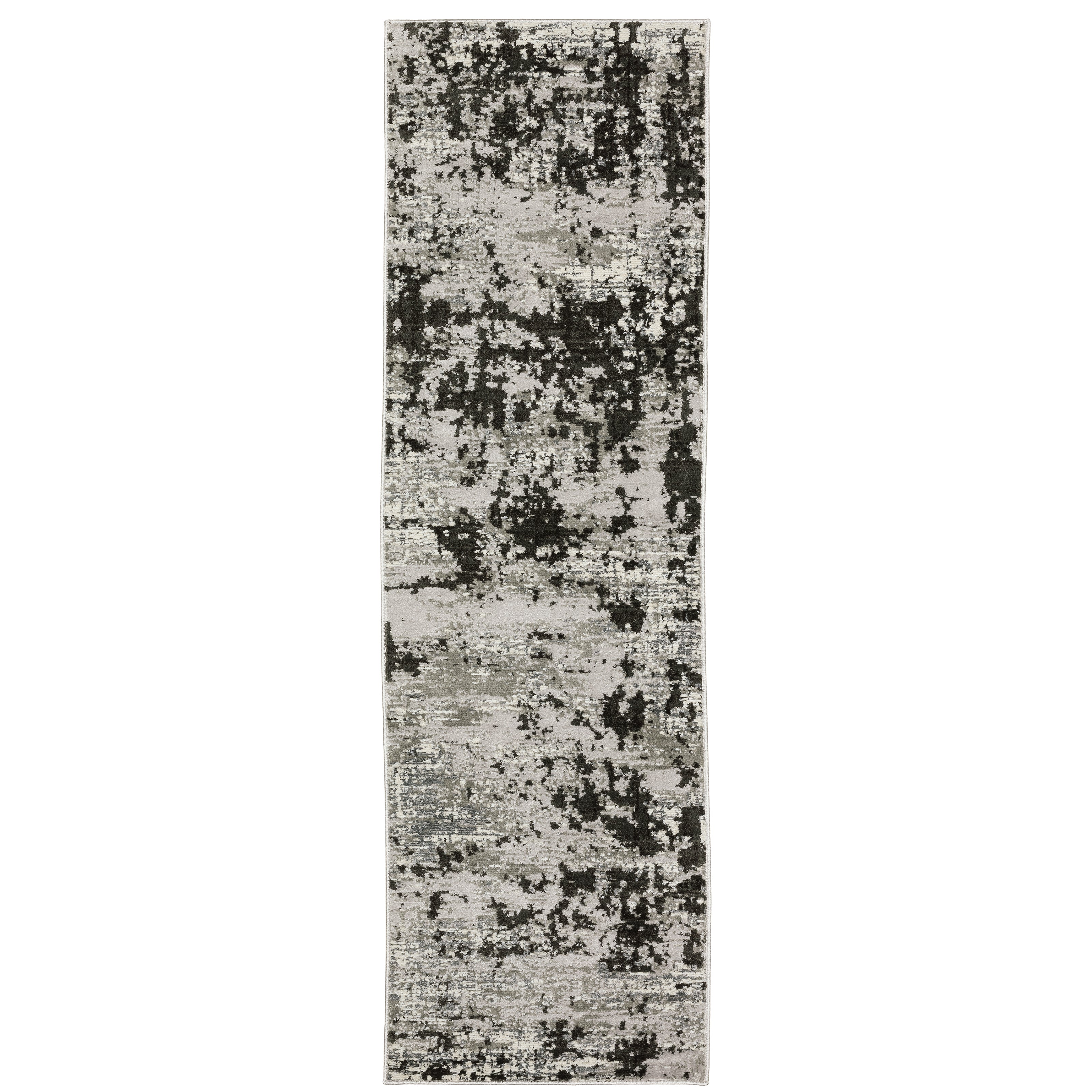 Caravan 4153Q Grey/Black 3'3" x 5' Rug