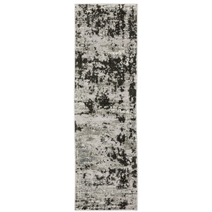 Caravan 4153Q Grey/Black 3'3" x 5' Rug