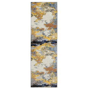 Caravan 530V8 Yellow/Blue 3'3" x 5' Rug
