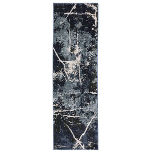 Caravan 7150B Blue/Grey 3'3" x 5' Rug