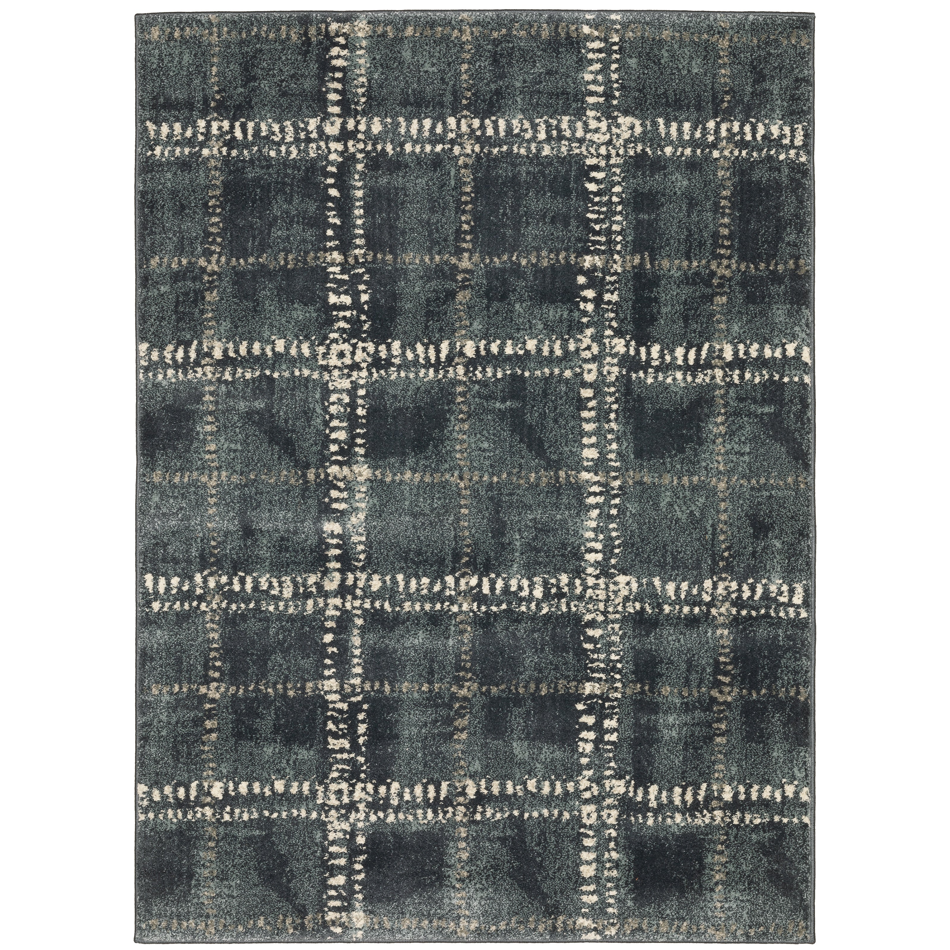 Carson 0746J Blue/Ivory 2' x 3' Rug