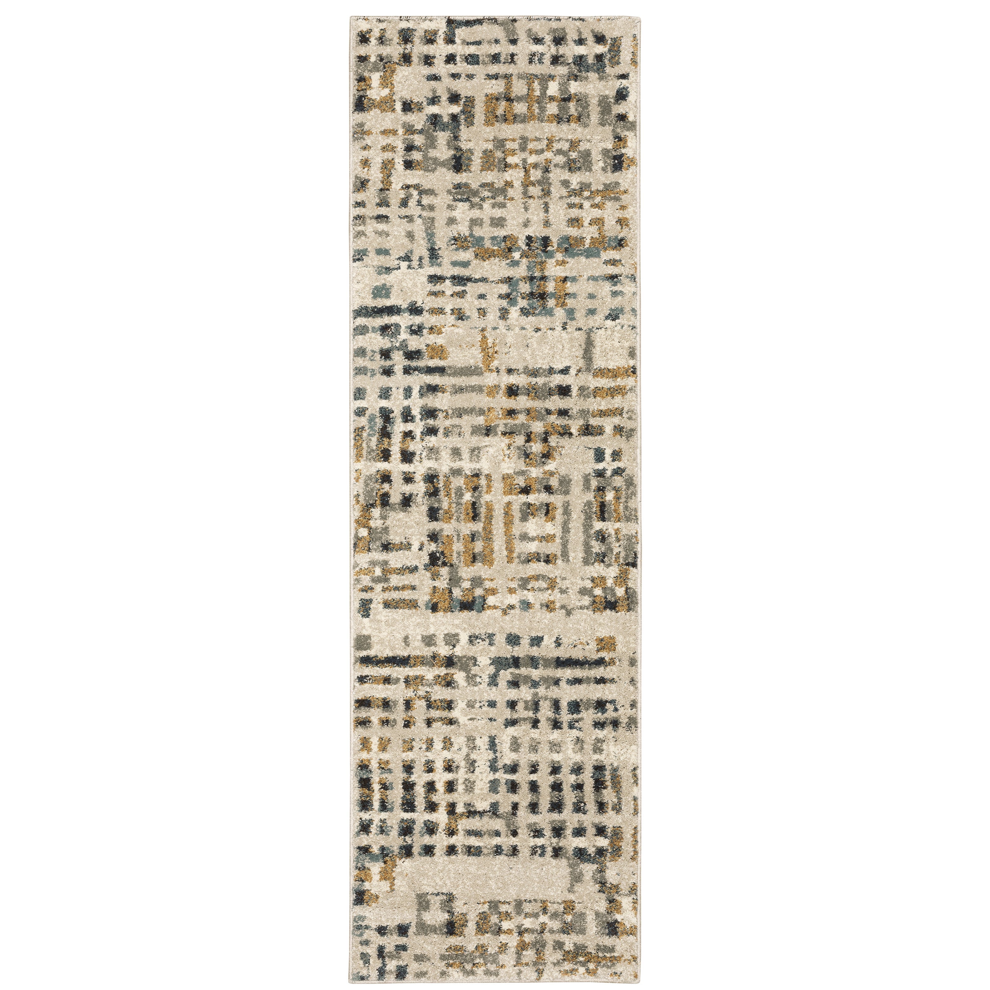 Carson 0748F Beige/Grey 2' x 3' Rug