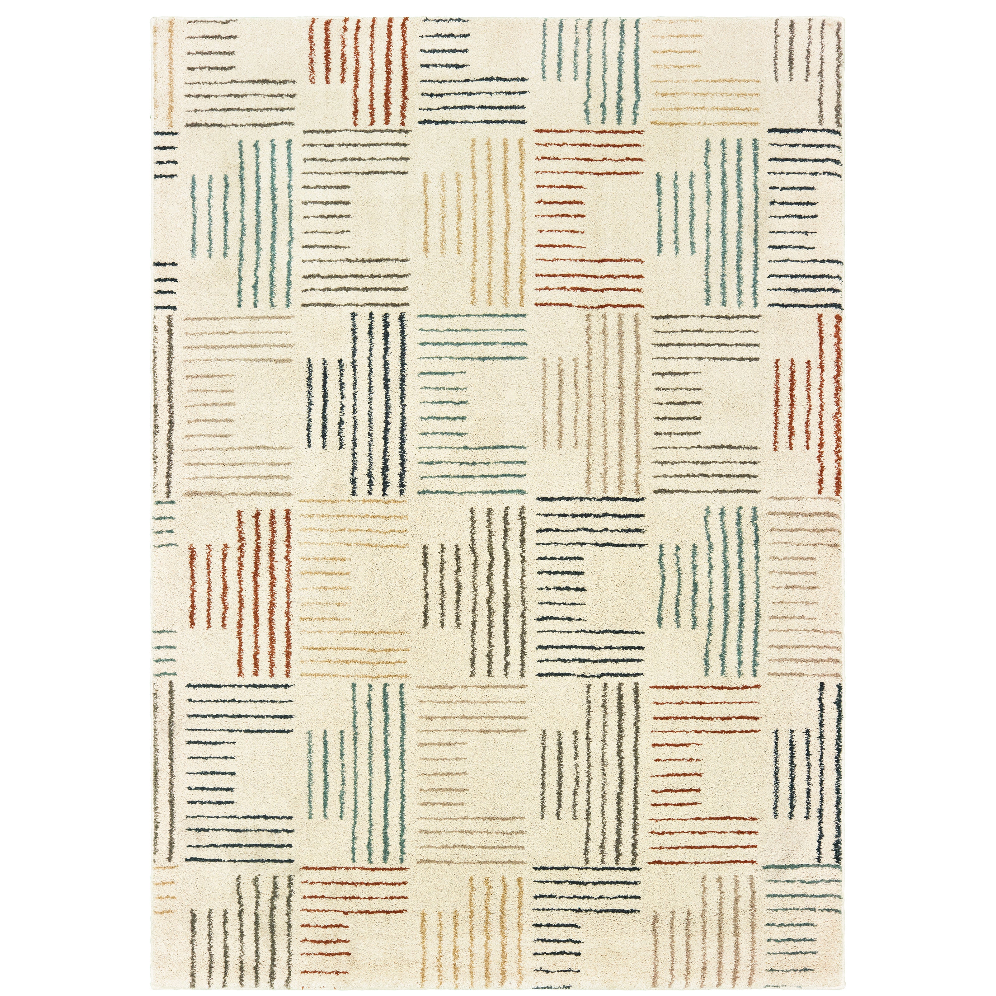 Carson 9663A Ivory/Multi 2' x 3' Rug