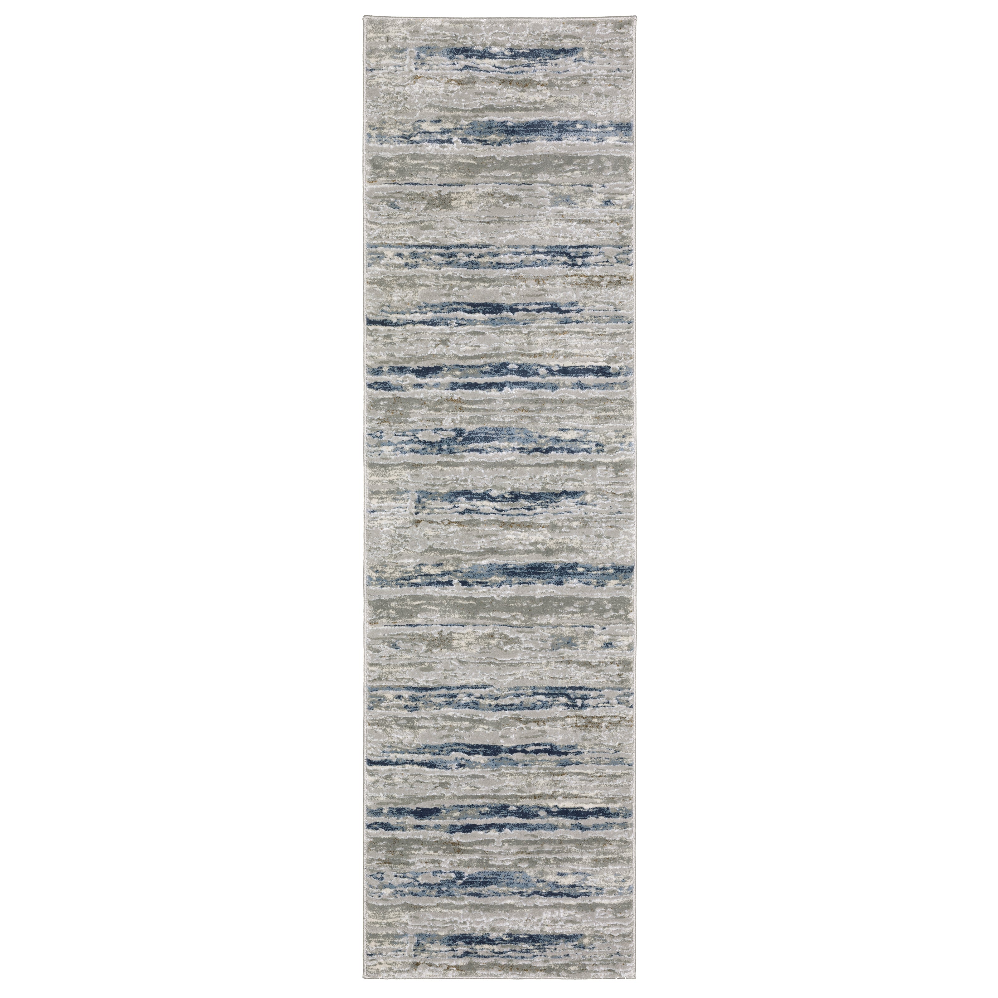 Easton 012E3 Grey/Blue 3'3" x 5' Rug