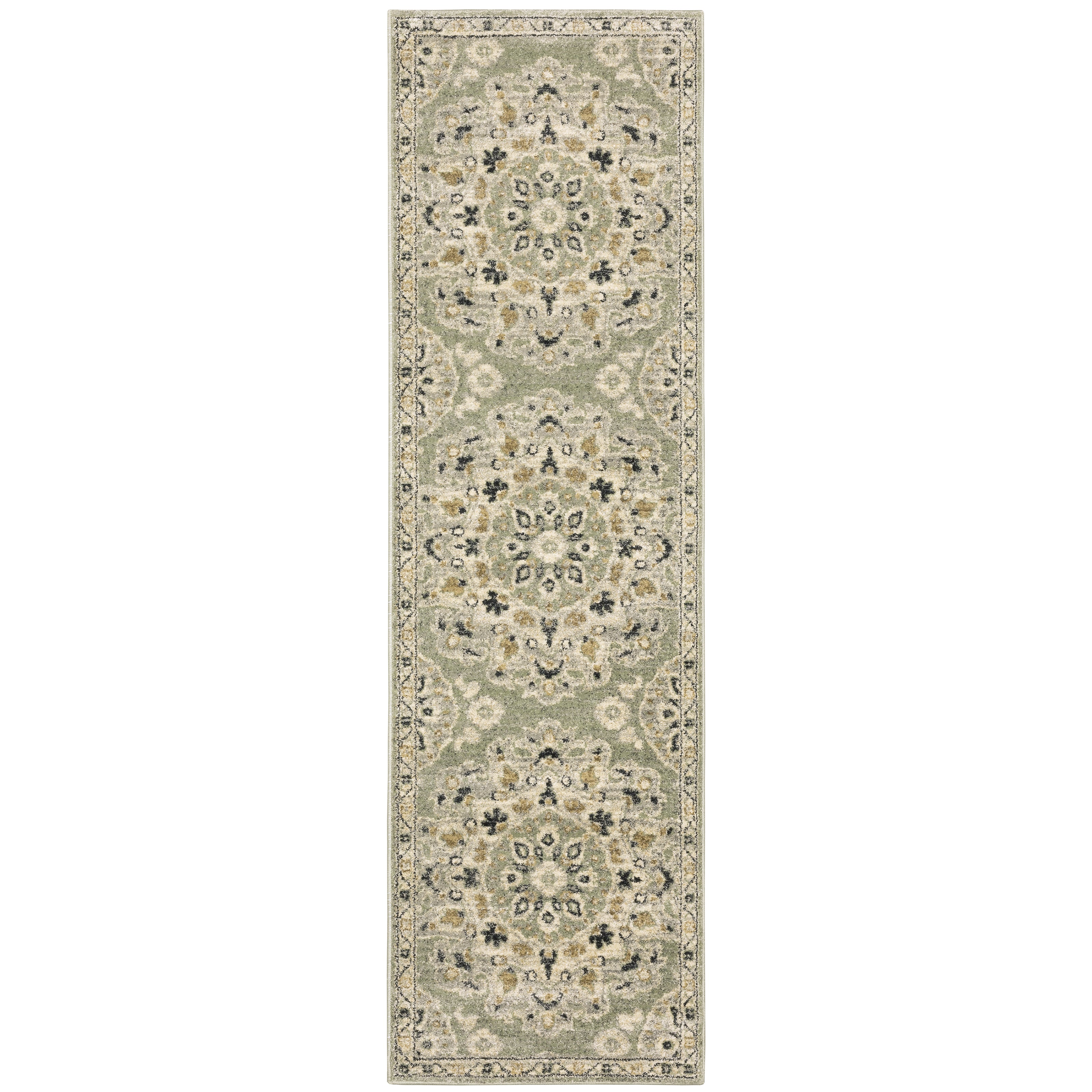Florence 4334E Sage/Ivory 5'3" x 7'6" Rug