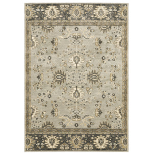 Florence 4928C Stone/Brown 5'3" x 7'6" Rug