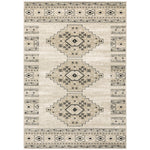 Georgia 643A0 Ivory/Grey 3'10" x 5'5" Rug