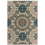 Latitude 1903W Grey/Teal 3'3" x 5' Rug