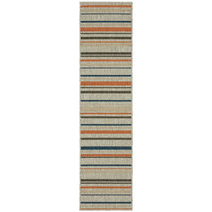 Latitude 602W3 Grey/Teal 3'3" x 5' Rug