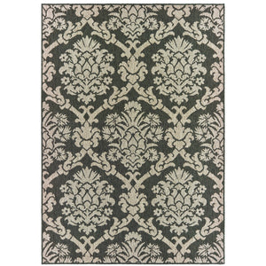 Latitude 8020K Grey/Charcoal 3'3" x 5' Rug