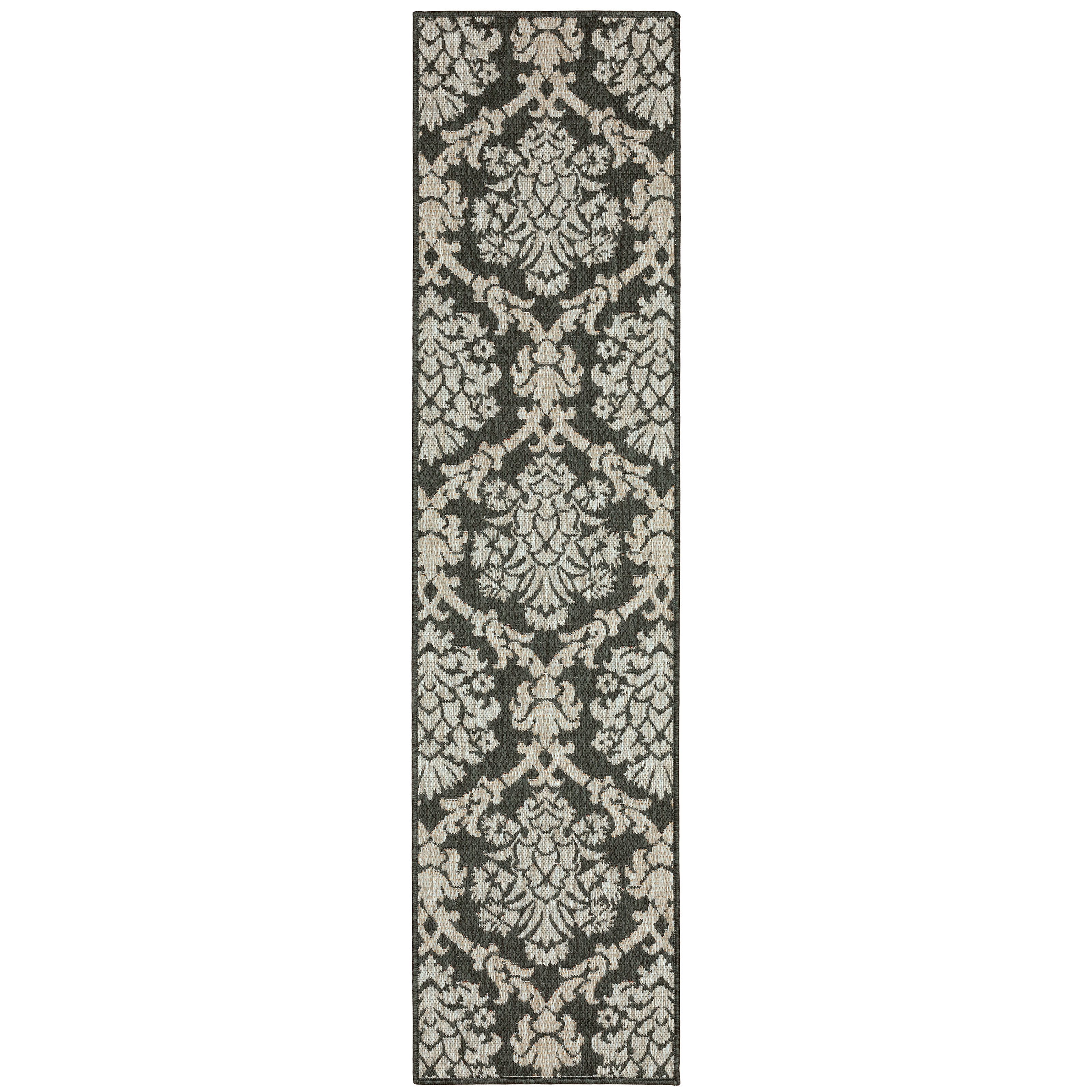 Latitude 8020K Grey/Charcoal 3'3" x 5' Rug